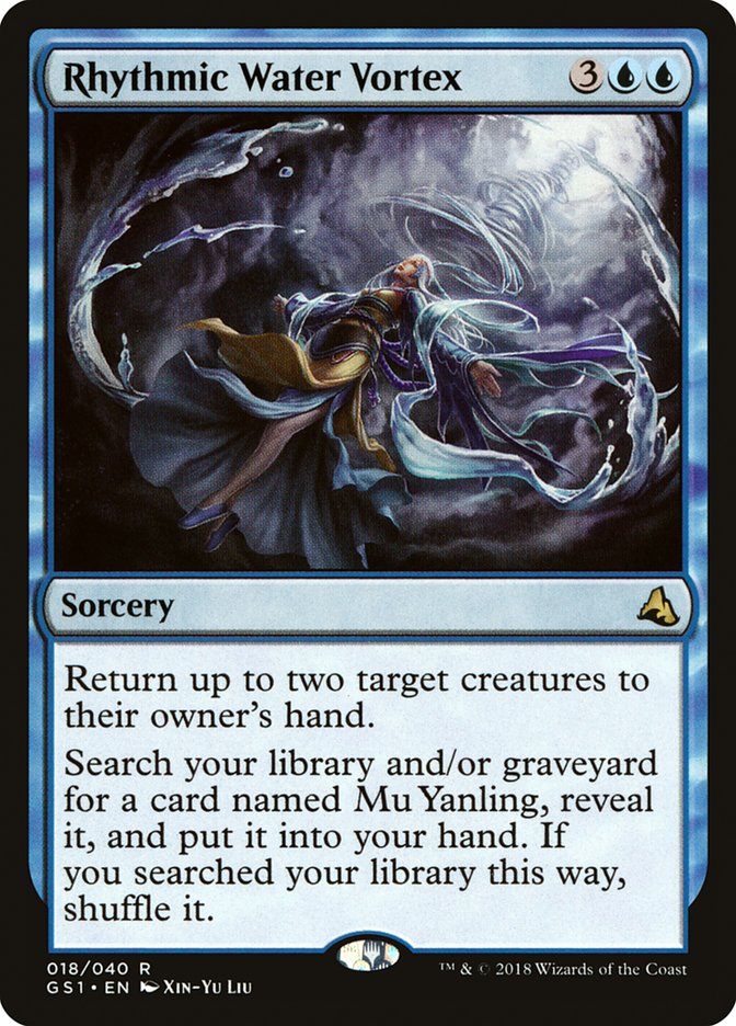 Rhythmic Water Vortex [Global Series Jiang Yanggu & Mu Yanling] MTG Single Magic: The Gathering    | Red Claw Gaming