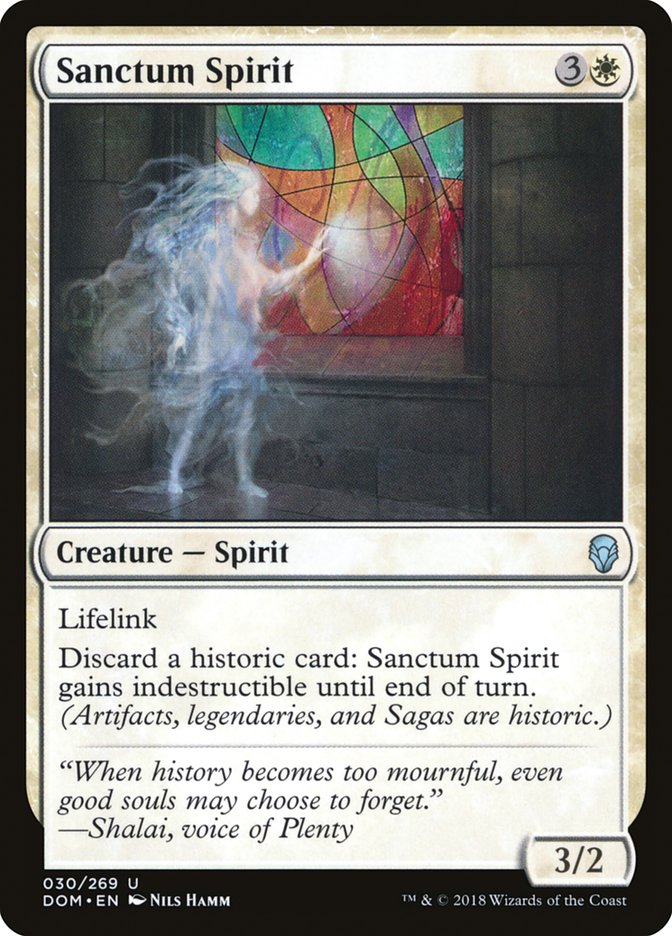 Sanctum Spirit [Dominaria] MTG Single Magic: The Gathering    | Red Claw Gaming