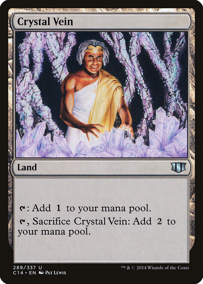 Crystal Vein [Commander 2014] MTG Single Magic: The Gathering    | Red Claw Gaming