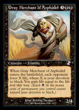 Gray Merchant of Asphodel (Timeshifted) [Time Spiral Remastered] MTG Single Magic: The Gathering    | Red Claw Gaming