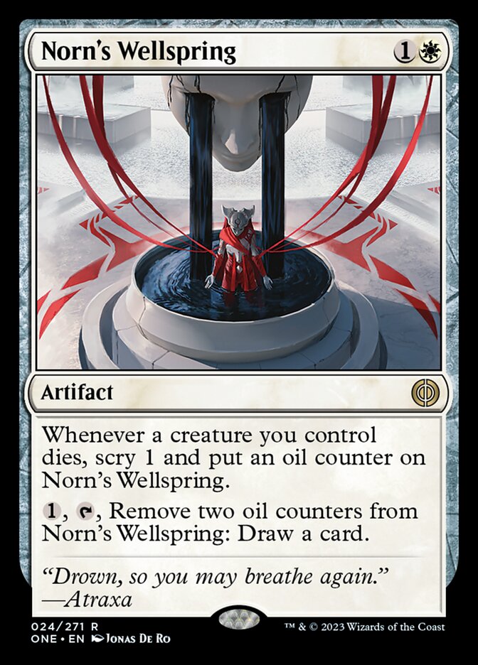 Norn's Wellspring [Phyrexia: All Will Be One] MTG Single Magic: The Gathering    | Red Claw Gaming
