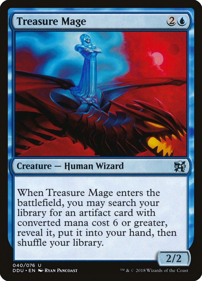 Treasure Mage [Duel Decks: Elves vs. Inventors] MTG Single Magic: The Gathering    | Red Claw Gaming