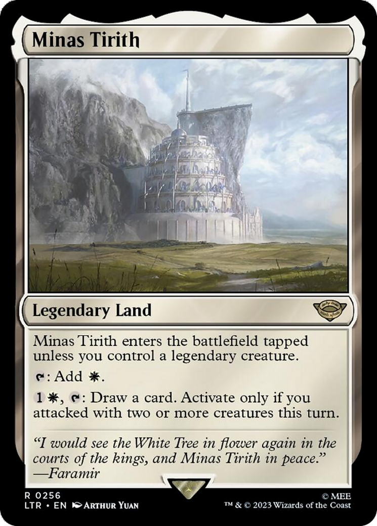 Minas Tirith [The Lord of the Rings: Tales of Middle-Earth] MTG Single Magic: The Gathering    | Red Claw Gaming