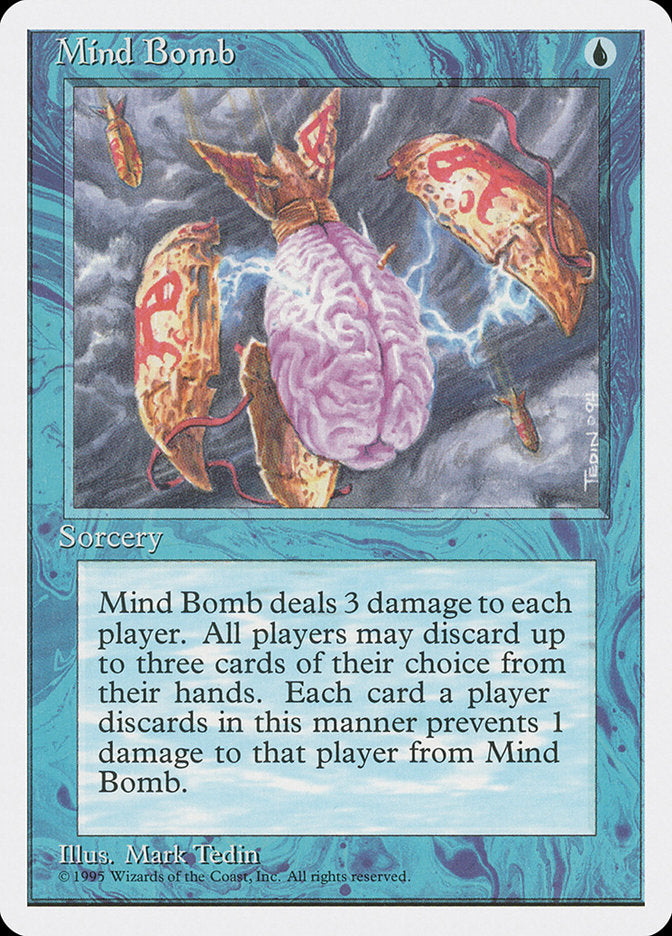 Mind Bomb [Fourth Edition] MTG Single Magic: The Gathering    | Red Claw Gaming