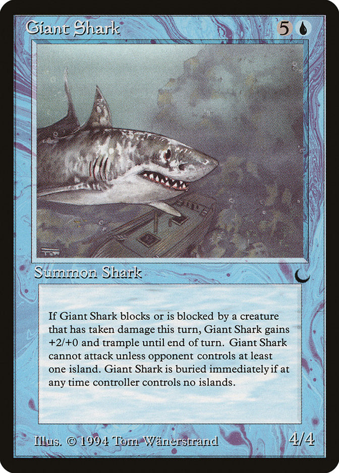 Giant Shark [The Dark] MTG Single Magic: The Gathering    | Red Claw Gaming