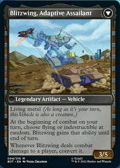 Blitzwing, Cruel Tormentor // Blitzwing, Adaptive Assailant [Transformers] MTG Single Magic: The Gathering    | Red Claw Gaming