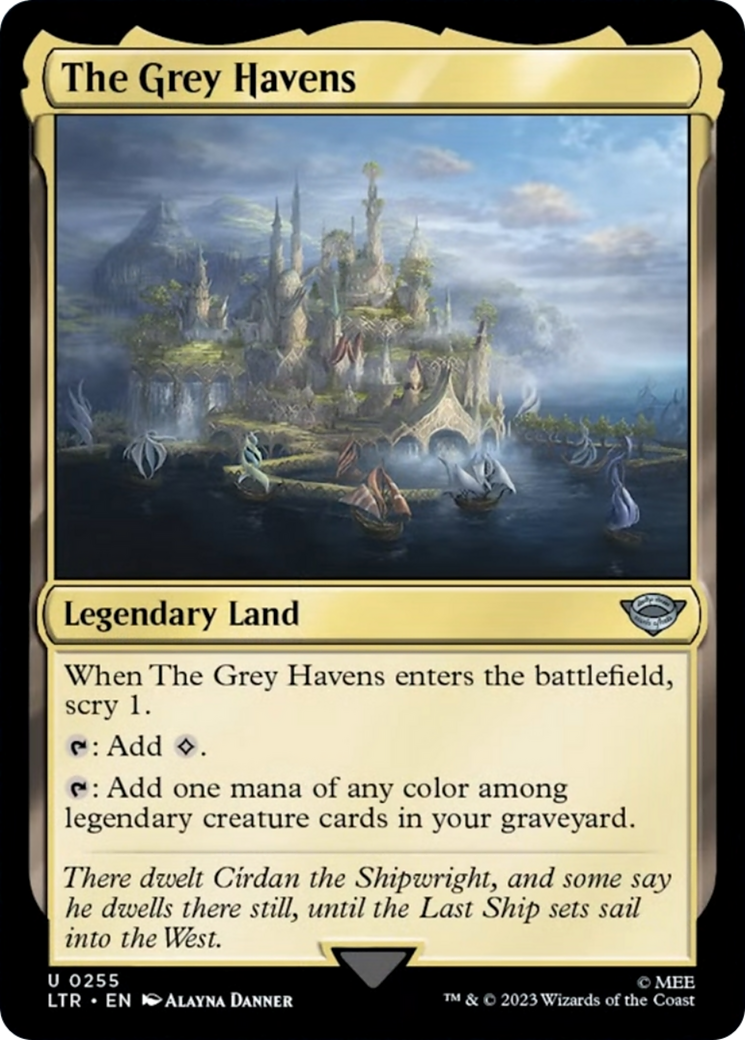 The Grey Havens [The Lord of the Rings: Tales of Middle-Earth] MTG Single Magic: The Gathering    | Red Claw Gaming