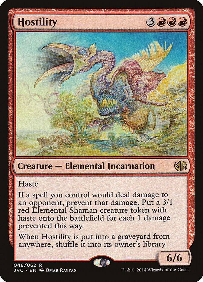 Hostility [Duel Decks Anthology] MTG Single Magic: The Gathering    | Red Claw Gaming