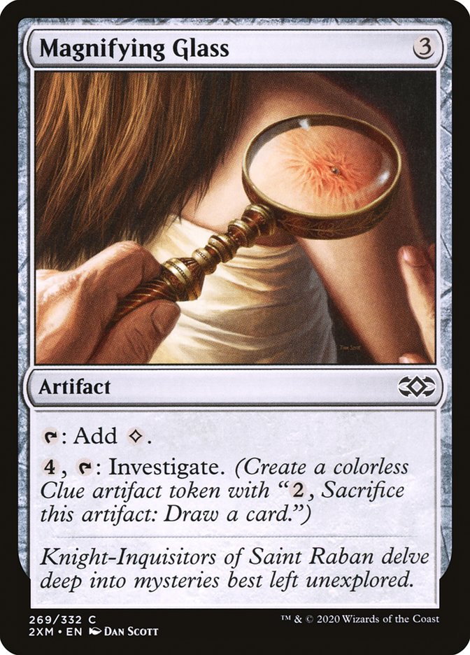 Magnifying Glass [Double Masters] MTG Single Magic: The Gathering    | Red Claw Gaming