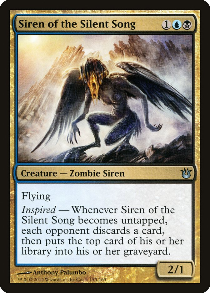 Siren of the Silent Song [Born of the Gods] MTG Single Magic: The Gathering    | Red Claw Gaming