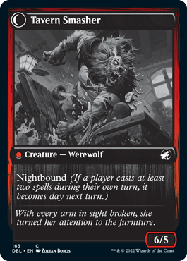 Tavern Ruffian // Tavern Smasher [Innistrad: Double Feature] MTG Single Magic: The Gathering    | Red Claw Gaming