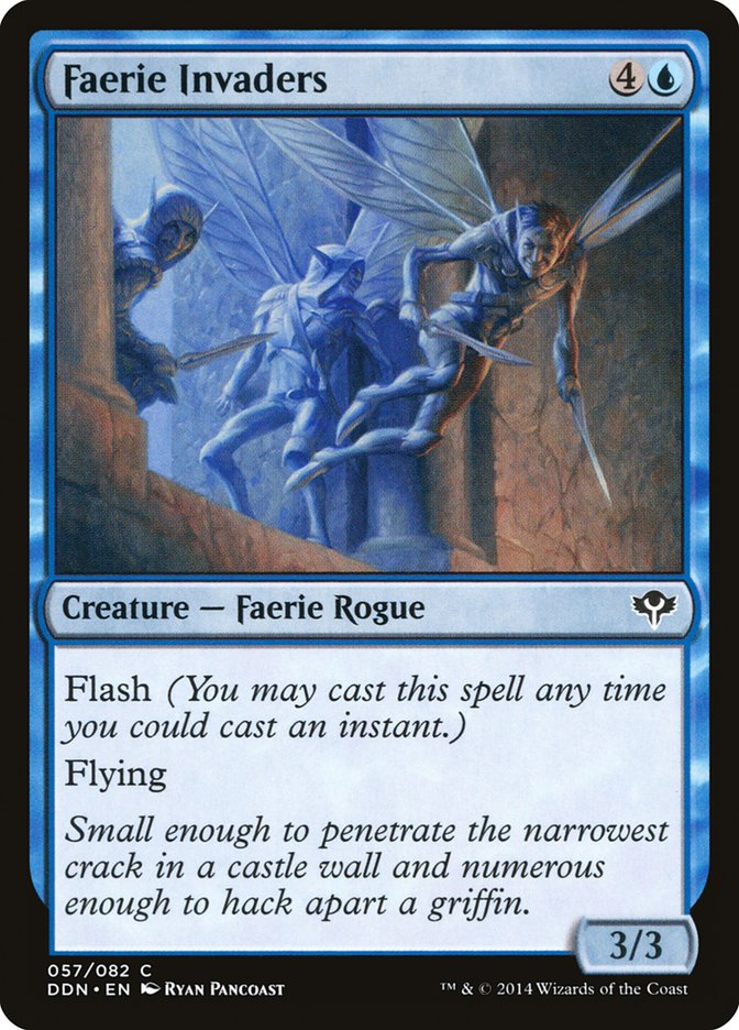 Faerie Invaders [Duel Decks: Speed vs. Cunning] MTG Single Magic: The Gathering    | Red Claw Gaming