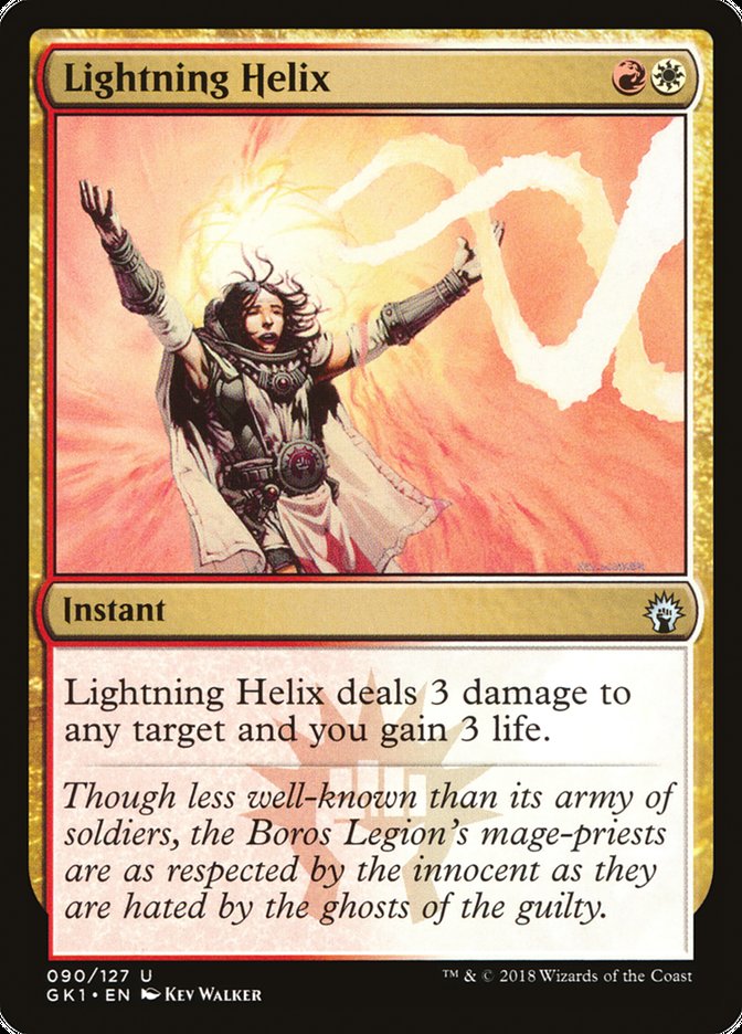 Lightning Helix [Guilds of Ravnica Guild Kit] MTG Single Magic: The Gathering    | Red Claw Gaming
