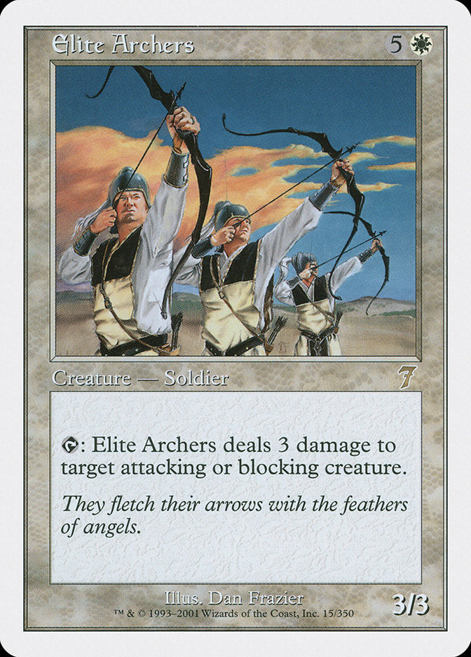 Elite Archers [Seventh Edition] MTG Single Magic: The Gathering    | Red Claw Gaming