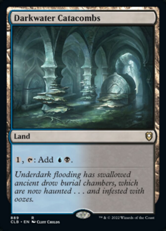 Darkwater Catacombs [Commander Legends: Battle for Baldur's Gate] MTG Single Magic: The Gathering    | Red Claw Gaming