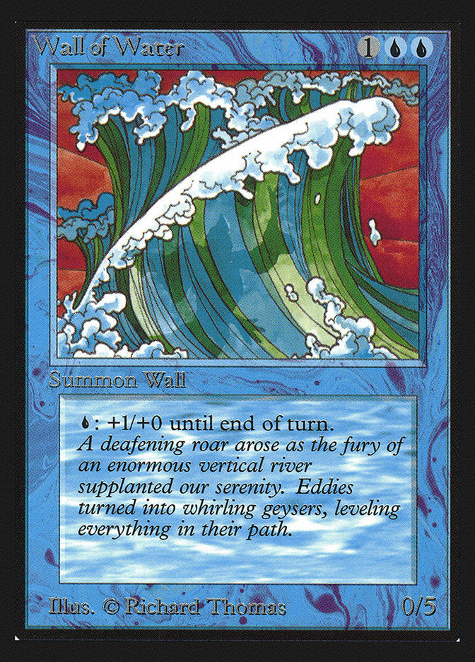 Wall of Water [Collectors' Edition] MTG Single Magic: The Gathering    | Red Claw Gaming