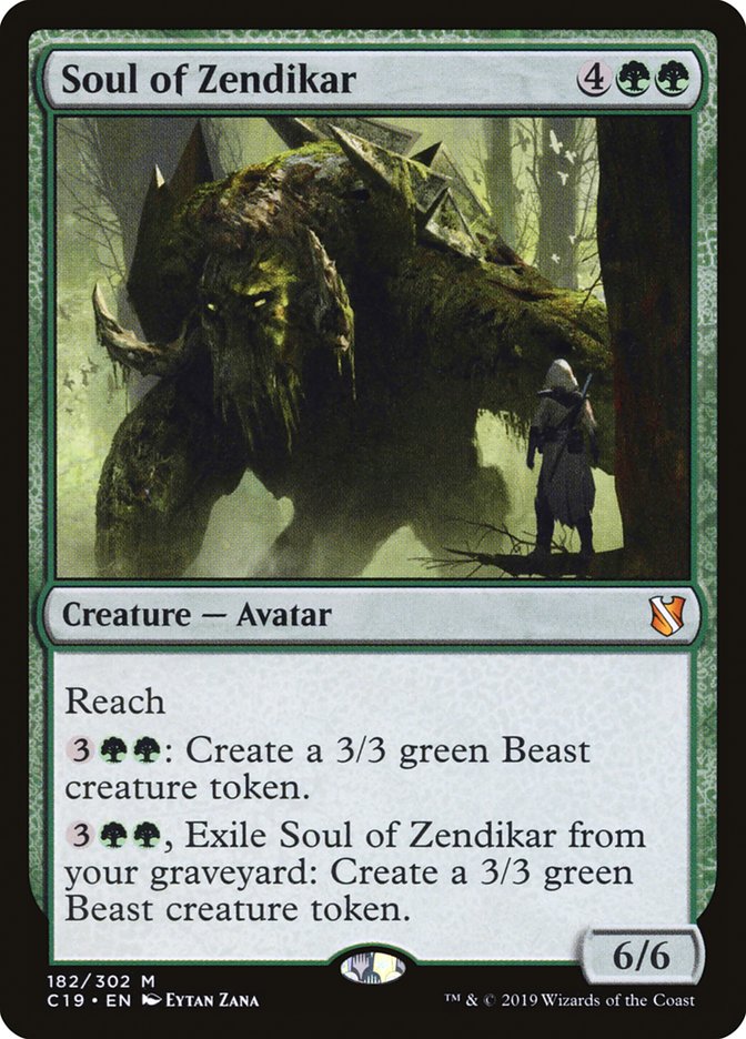 Soul of Zendikar [Commander 2019] MTG Single Magic: The Gathering    | Red Claw Gaming