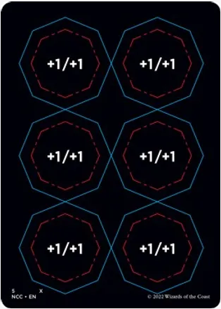 Punch Card Token (5/10) [Streets of New Capenna Commander Tokens] MTG Single Magic: The Gathering    | Red Claw Gaming