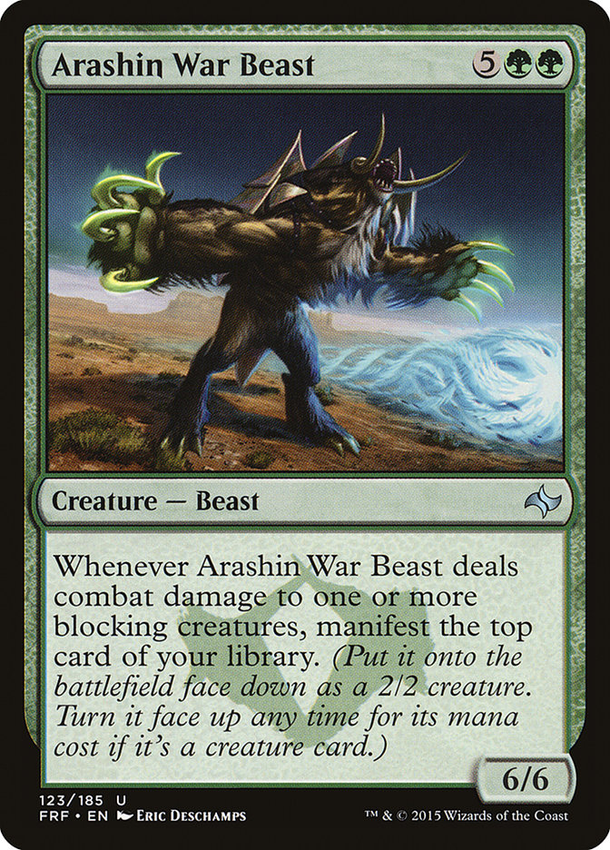 Arashin War Beast [Fate Reforged] MTG Single Magic: The Gathering    | Red Claw Gaming