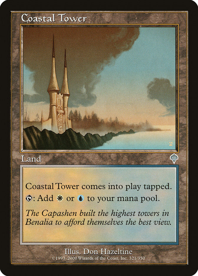 Coastal Tower [Invasion] MTG Single Magic: The Gathering    | Red Claw Gaming