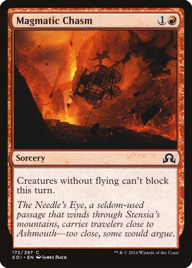 Magmatic Chasm [Shadows over Innistrad] MTG Single Magic: The Gathering    | Red Claw Gaming