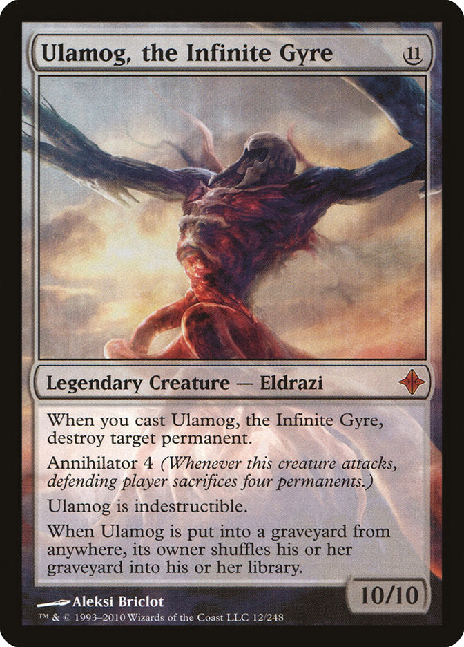 Ulamog, the Infinite Gyre [Rise of the Eldrazi] MTG Single Magic: The Gathering    | Red Claw Gaming