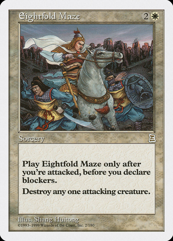 Eightfold Maze [Portal Three Kingdoms] MTG Single Magic: The Gathering    | Red Claw Gaming
