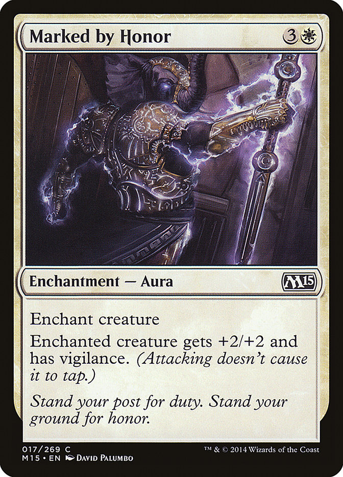 Marked by Honor [Magic 2015] MTG Single Magic: The Gathering    | Red Claw Gaming