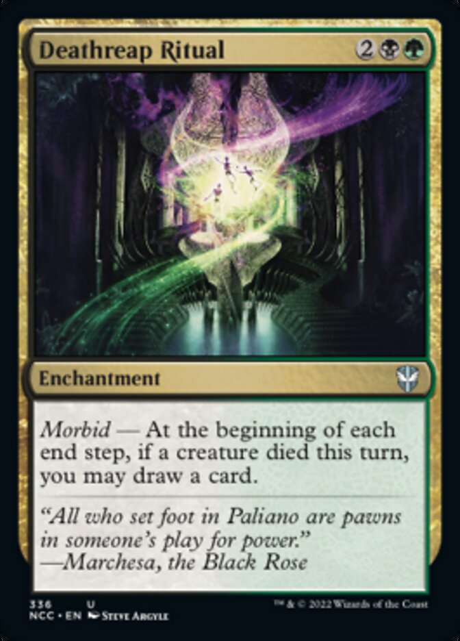 Deathreap Ritual [Streets of New Capenna Commander] MTG Single Magic: The Gathering    | Red Claw Gaming