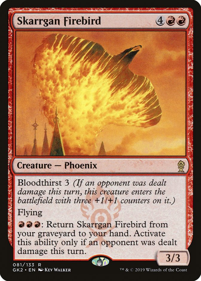 Skarrgan Firebird [Ravnica Allegiance Guild Kit] MTG Single Magic: The Gathering    | Red Claw Gaming