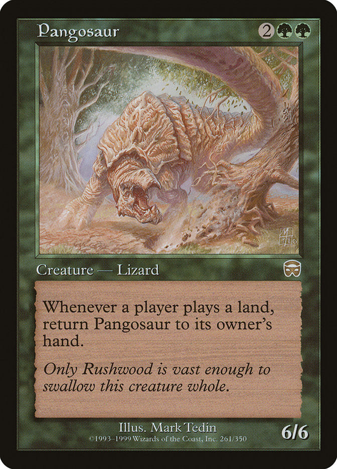 Pangosaur [Mercadian Masques] MTG Single Magic: The Gathering    | Red Claw Gaming