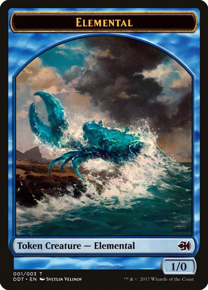 Elemental Token [Duel Decks: Merfolk vs. Goblins Tokens] MTG Single Magic: The Gathering    | Red Claw Gaming