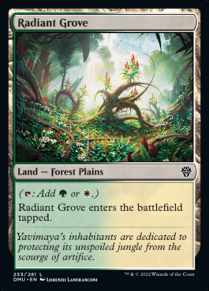 Radiant Grove [Dominaria United] MTG Single Magic: The Gathering    | Red Claw Gaming