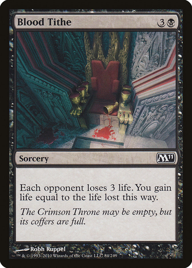 Blood Tithe [Magic 2011] MTG Single Magic: The Gathering    | Red Claw Gaming