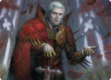 Edgar, Charmed Groom 1 Art Card [Innistrad: Crimson Vow Art Series] MTG Single Magic: The Gathering    | Red Claw Gaming