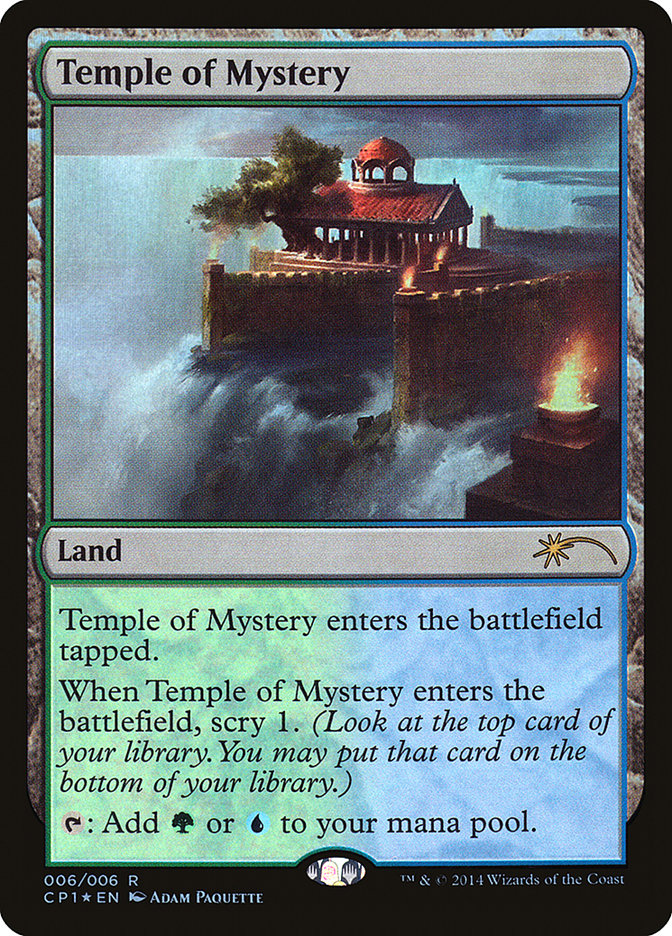 Temple of Mystery [Magic 2015 Clash Pack] MTG Single Magic: The Gathering    | Red Claw Gaming