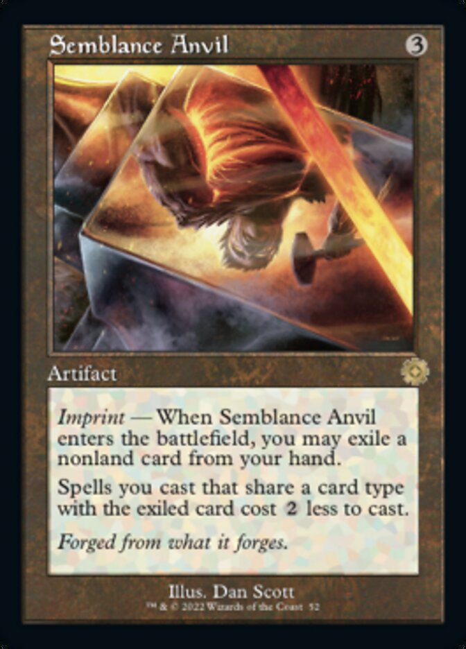 Semblance Anvil (Retro) [The Brothers' War Retro Artifacts] MTG Single Magic: The Gathering    | Red Claw Gaming