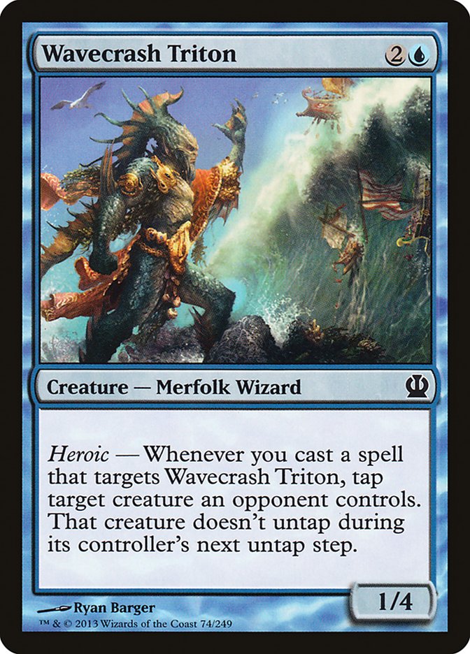 Wavecrash Triton [Theros] MTG Single Magic: The Gathering    | Red Claw Gaming