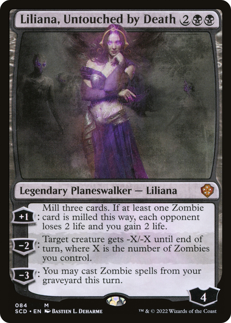 Liliana, Untouched by Death [Starter Commander Decks] MTG Single Magic: The Gathering    | Red Claw Gaming