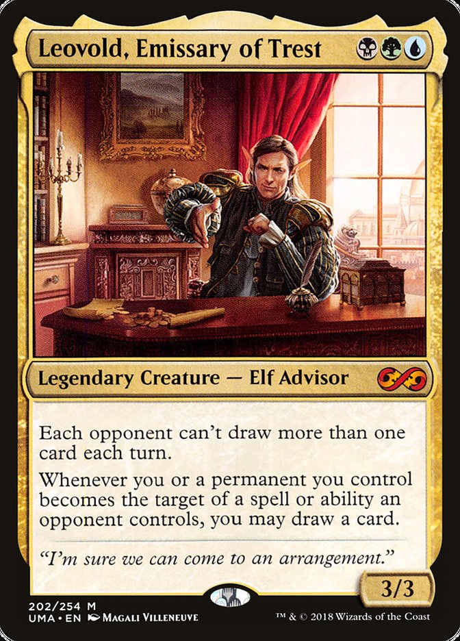Leovold, Emissary of Trest [Ultimate Masters] MTG Single Magic: The Gathering    | Red Claw Gaming