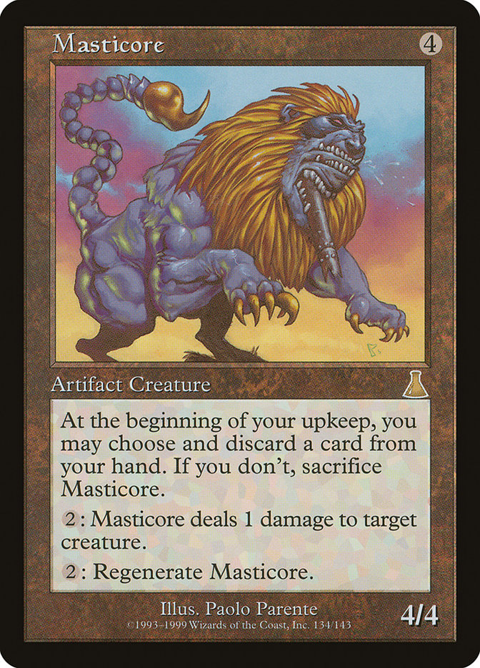 Masticore [Urza's Destiny] MTG Single Magic: The Gathering    | Red Claw Gaming