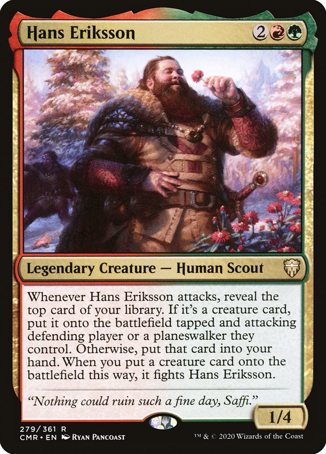 Hans Eriksson [Commander Legends] MTG Single Magic: The Gathering    | Red Claw Gaming