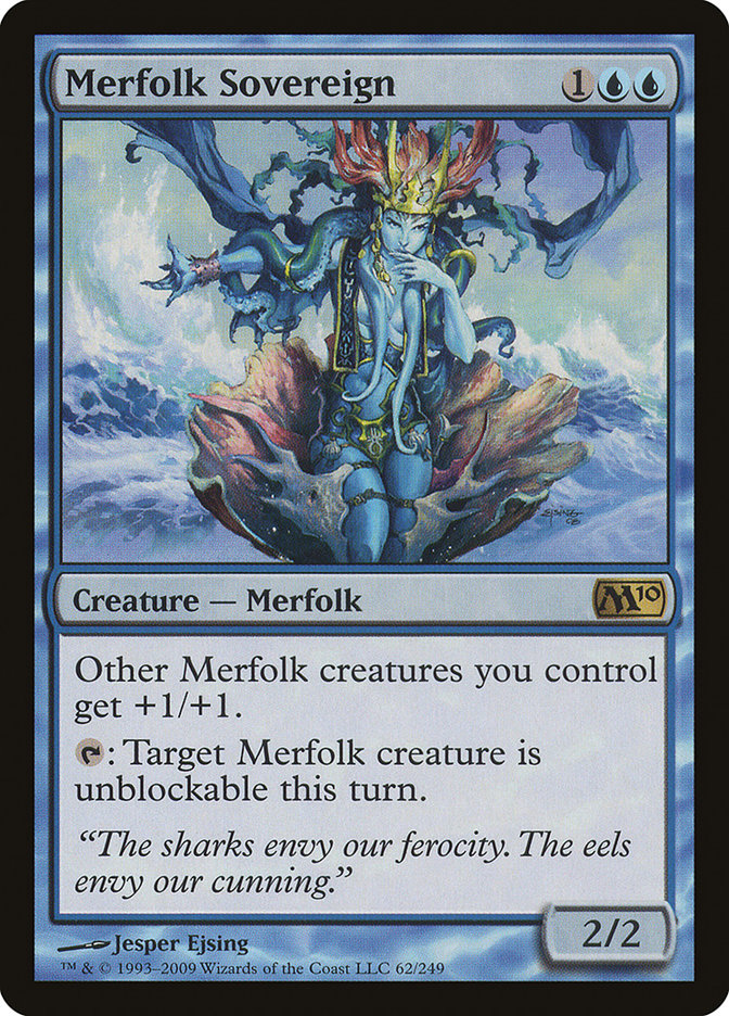 Merfolk Sovereign [Magic 2010] MTG Single Magic: The Gathering    | Red Claw Gaming