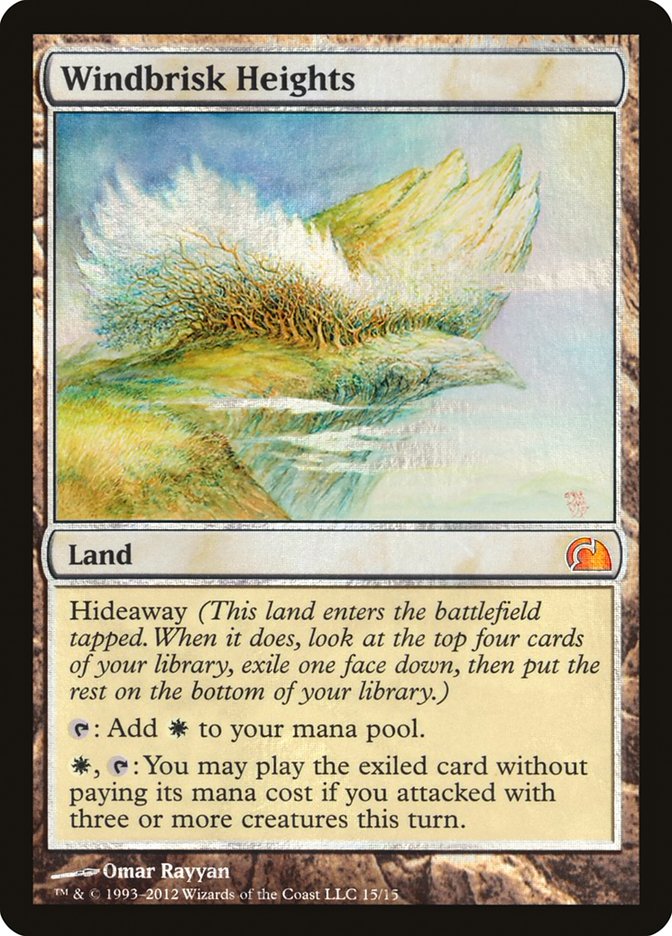 Windbrisk Heights [From the Vault: Realms] MTG Single Magic: The Gathering    | Red Claw Gaming