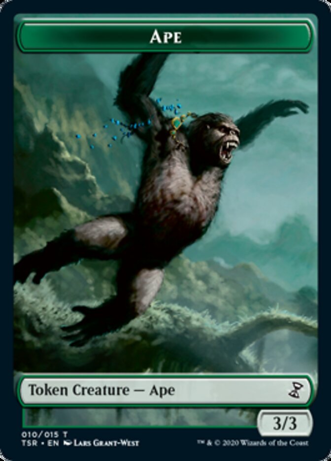 Ape Token [Time Spiral Remastered Tokens] MTG Single Magic: The Gathering    | Red Claw Gaming