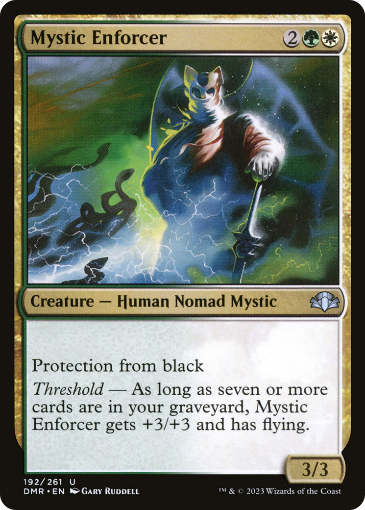 Mystic Enforcer [Dominaria Remastered] MTG Single Magic: The Gathering    | Red Claw Gaming
