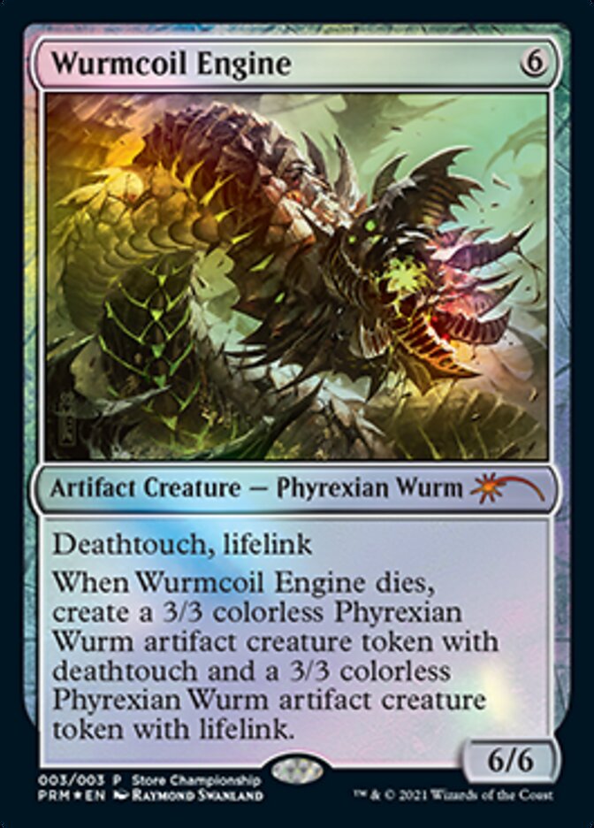 Wurmcoil Engine [Wizards Play Network 2021] MTG Single Magic: The Gathering    | Red Claw Gaming