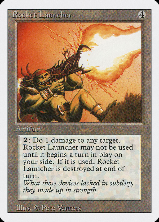 Rocket Launcher [Revised Edition] MTG Single Magic: The Gathering    | Red Claw Gaming