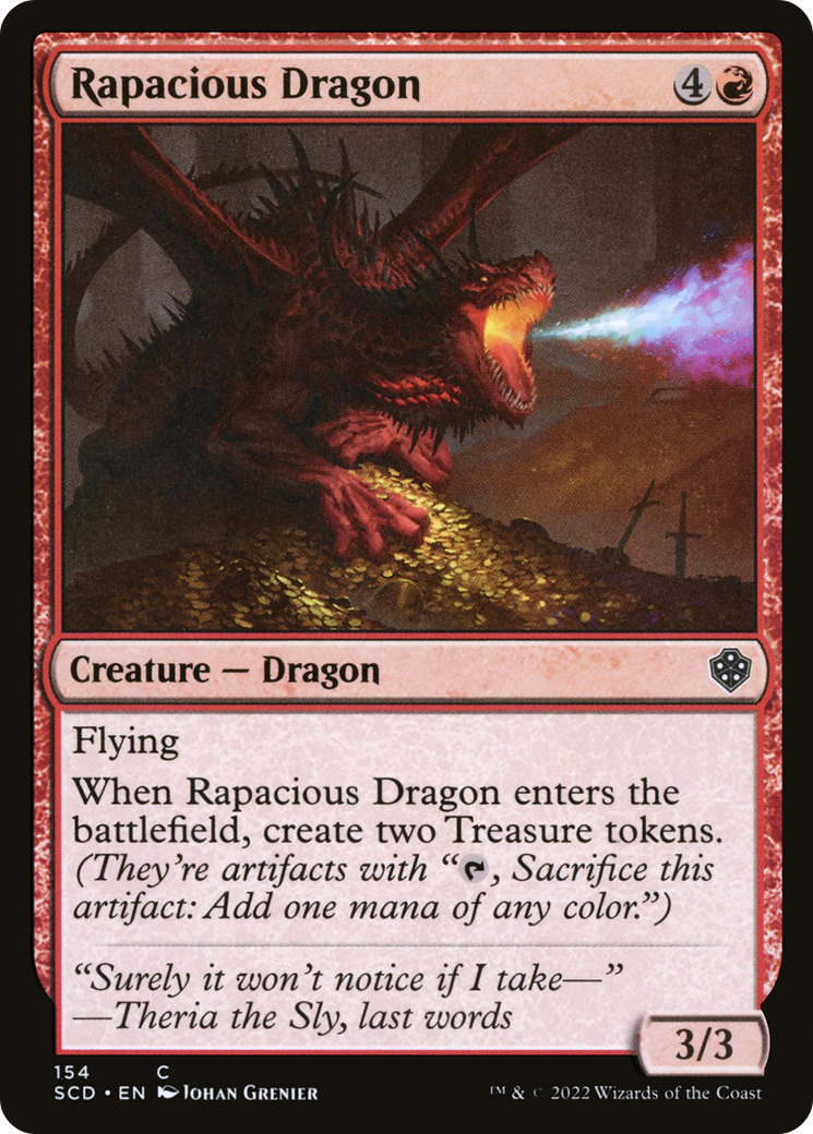Rapacious Dragon [Starter Commander Decks] MTG Single Magic: The Gathering    | Red Claw Gaming