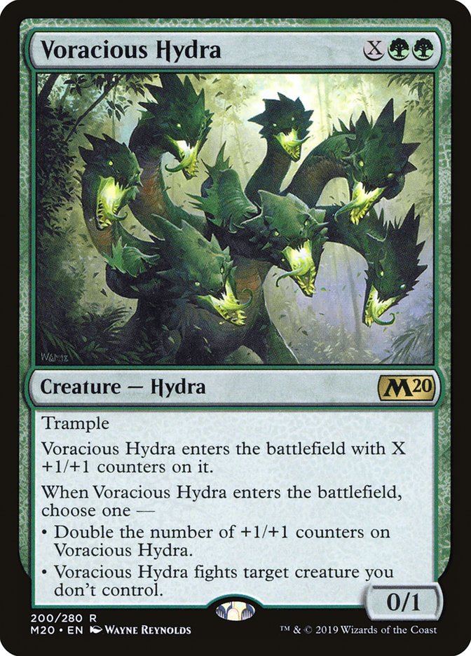 Voracious Hydra [Core Set 2020] MTG Single Magic: The Gathering    | Red Claw Gaming